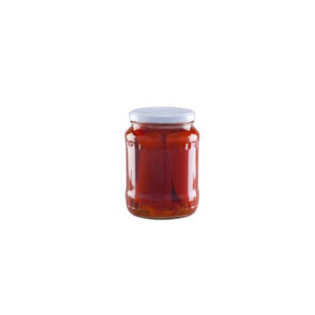 Pot de poivron confit est délicieux pour vous repas