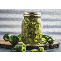 Pot de poivron confit est délicieux pour vous repas